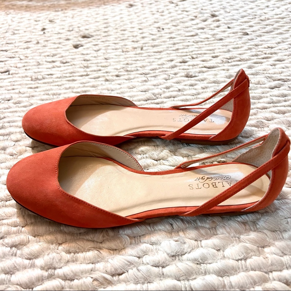 Talbots Suede Ballet Flats
